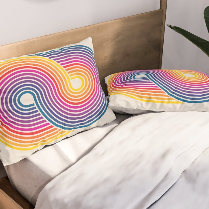 Candy Joyride: 80s Edition Pillow Sham Gallery Image 2