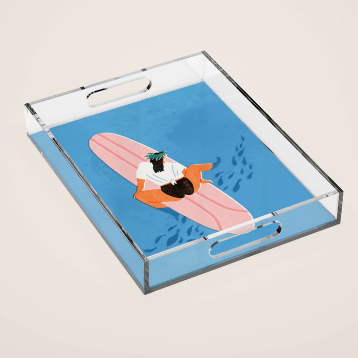 Queen's girl Acrylic Tray Gallery Image 1