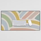 Abstract Stripes V Desk Mat Gallery Image 1