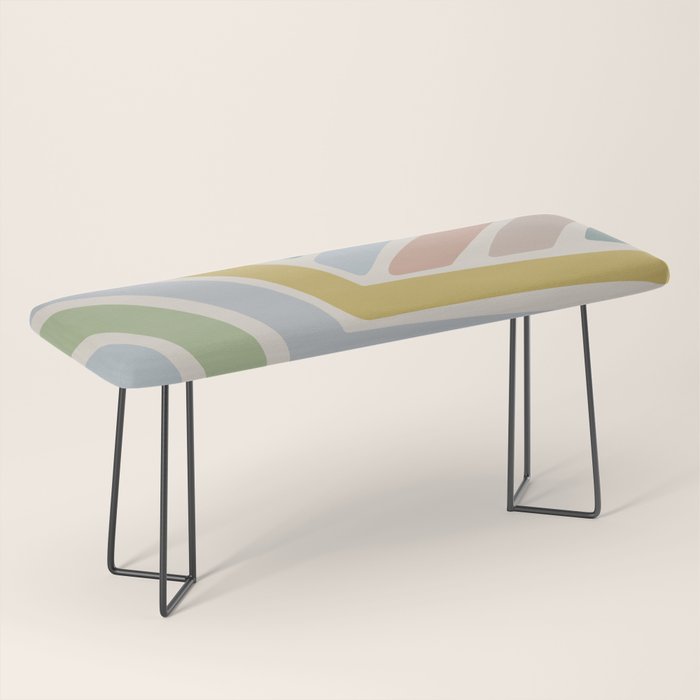 Abstract Stripes V Bench Gallery Image 1
