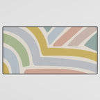 Abstract Stripes V Desk Mat Gallery Image 3