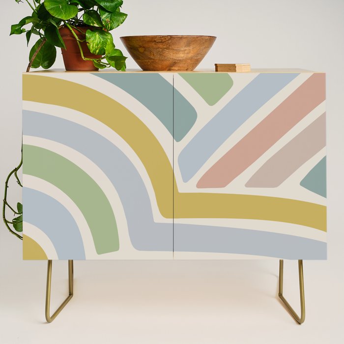 Abstract Stripes V Credenza Gallery Image 1