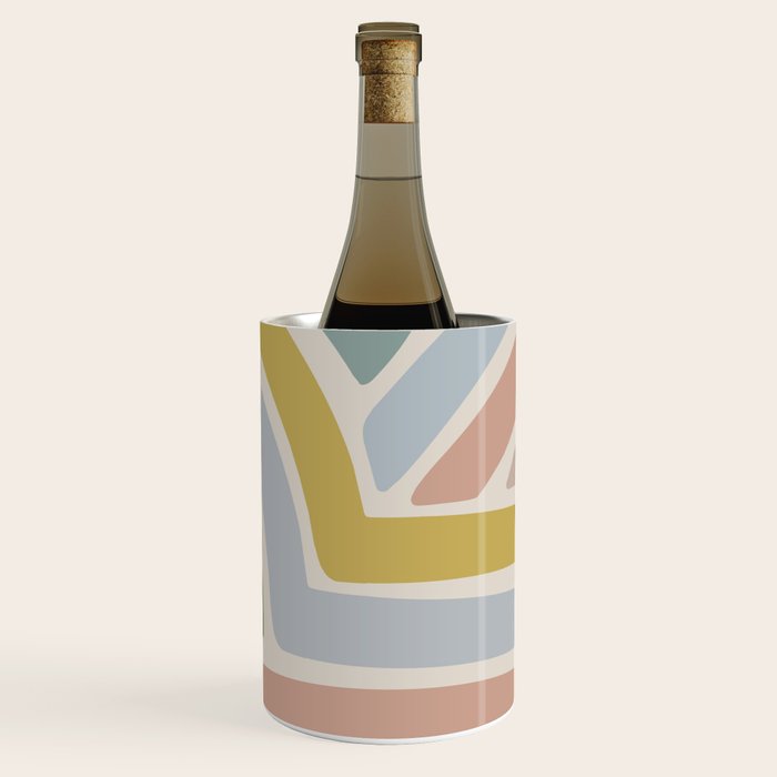 Abstract Stripes V Wine Chiller Gallery Image 1