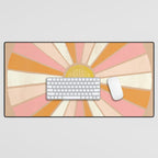 sundial shine, clay Desk Mat Gallery Image 1