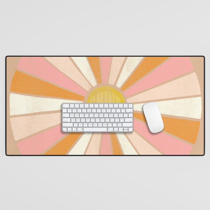 sundial shine, clay Desk Mat Gallery Image 1