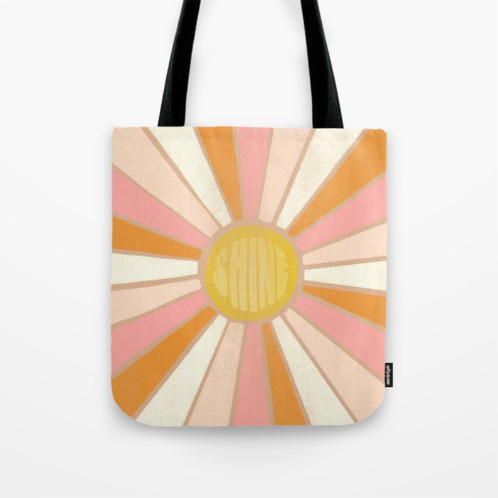 sundial shine, clay Tote Bag Gallery Image 1