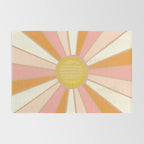 sundial shine, clay Rug Gallery Image 2