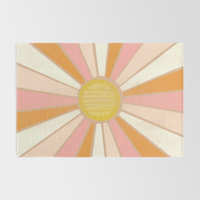 sundial shine, clay Rug Gallery Image 2