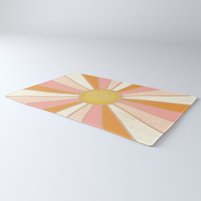 sundial shine, clay Rug Gallery Image 3