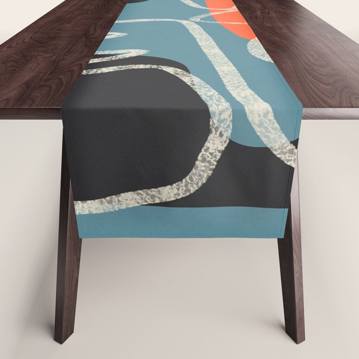 Organic Minimalist Layers 5 Table Runner Gallery Image 1