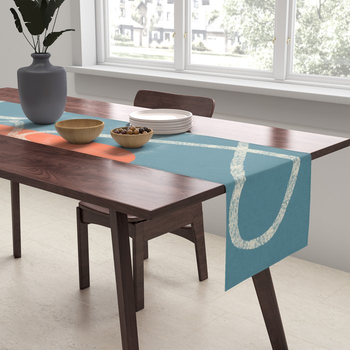 Organic Minimalist Layers 5 Table Runner Gallery Image 2