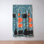 Organic Minimalist Layers 5 Window Curtain Gallery Image 3