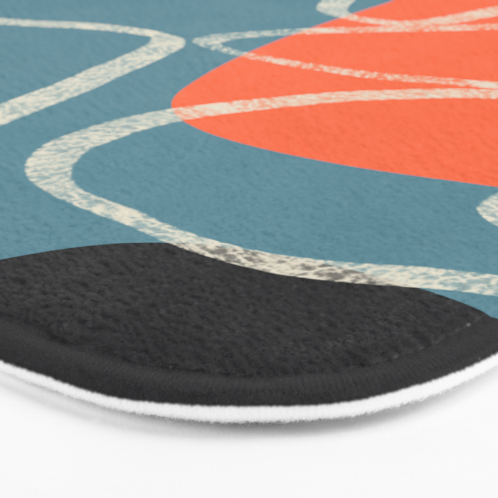 Organic Minimalist Layers 5 Bath Mat Gallery Image 3