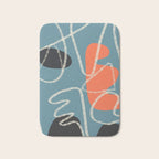 Organic Minimalist Layers 5 Bath Mat Gallery Image 1