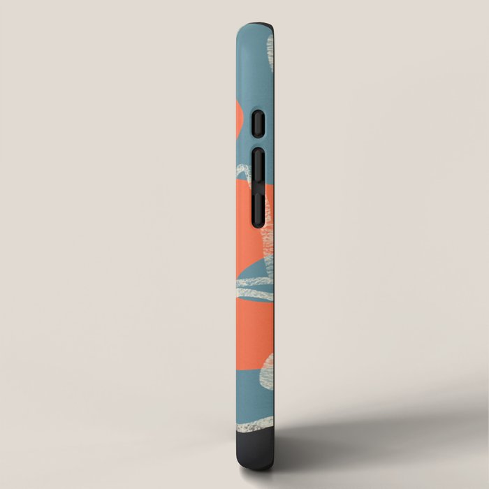 Organic Minimalist Layers 5 iPhone Case Gallery Image 2