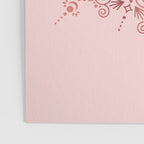 Sacred Lotus Mandala - Rose Gold & Blush Palette Poster Gallery Image 3