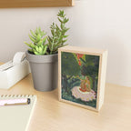 Indian Princess In Bird Garden Mini Art Print Gallery Image 2