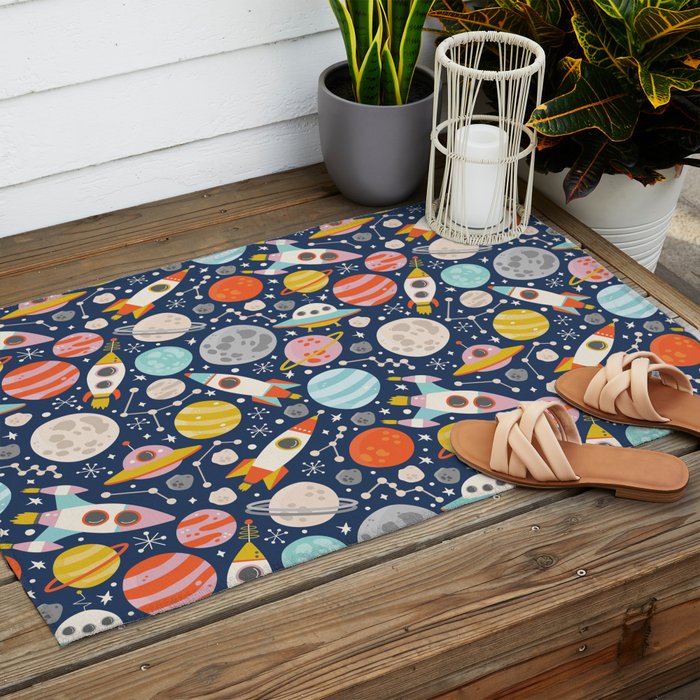 Space Outdoor Rug Gallery Image 2