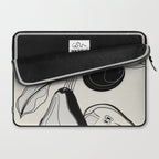 Line Art Pears 4 Laptop Sleeve Gallery Image 2