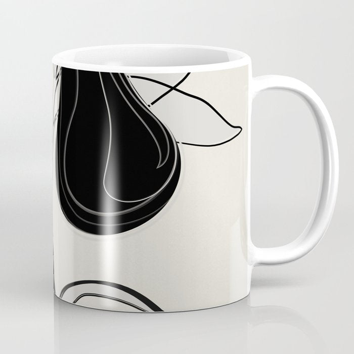 Line Art Pears 4 Coffee Mug Gallery Image 1