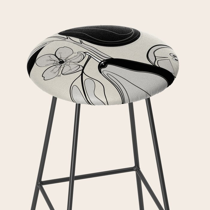 Line Art Pears 4 Stool Gallery Image 2