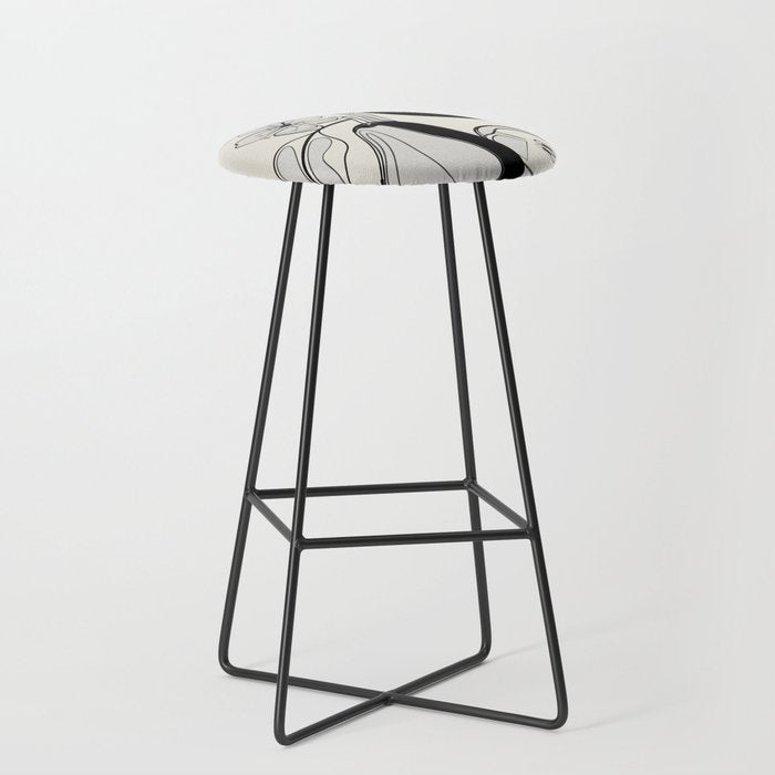 Line Art Pears 4 Stool Gallery Image 1