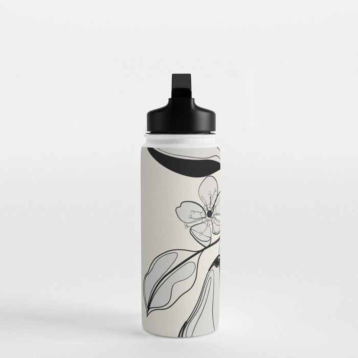 Line Art Pears 4 Water Bottle Gallery Image 3