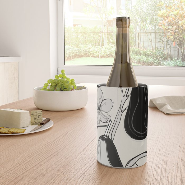 Line Art Pears 4 Wine Chiller Gallery Image 4