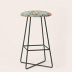 Flower bouquet pattern  Stool Gallery Image 1