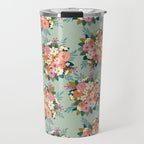 Flower bouquet pattern  Travel Mug Gallery Image 1