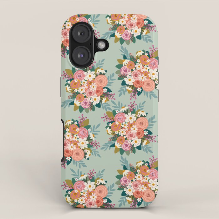 Flower bouquet pattern  iPhone Case Gallery Image 1