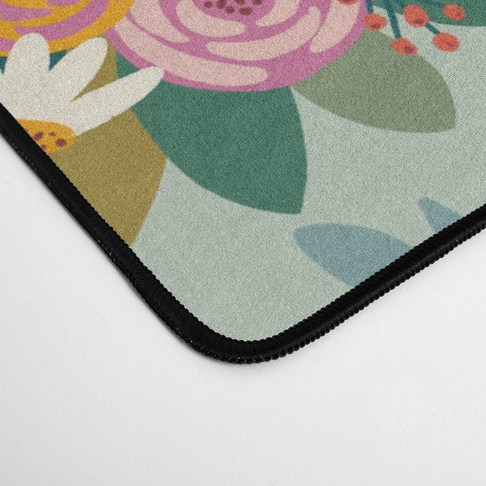 Flower bouquet pattern  Desk Mat Gallery Image 4