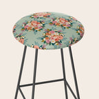 Flower bouquet pattern  Stool Gallery Image 2