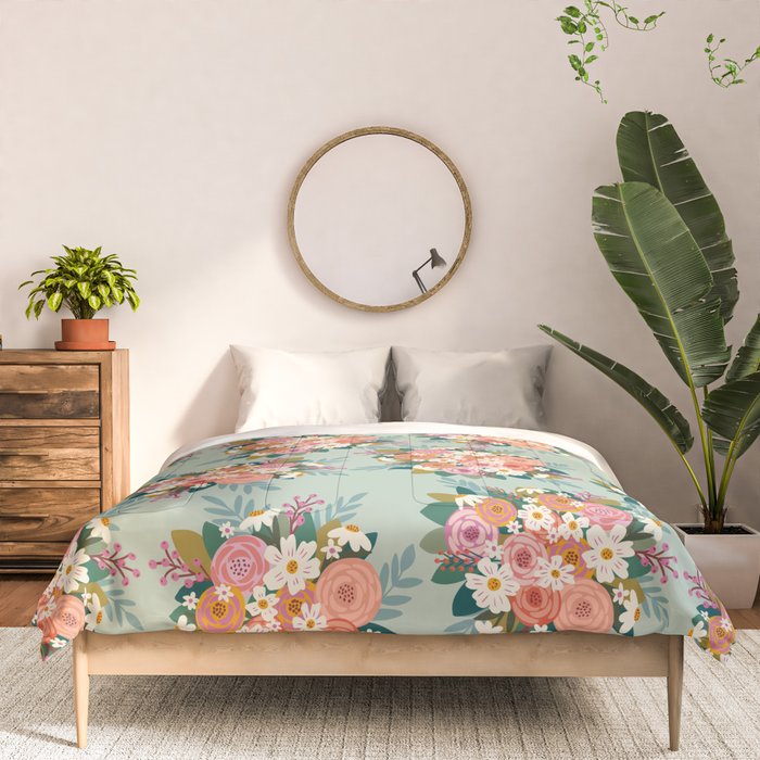 Flower bouquet pattern  Comforter Gallery Image 3