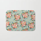 Flower bouquet pattern  Bath Mat Gallery Image 1