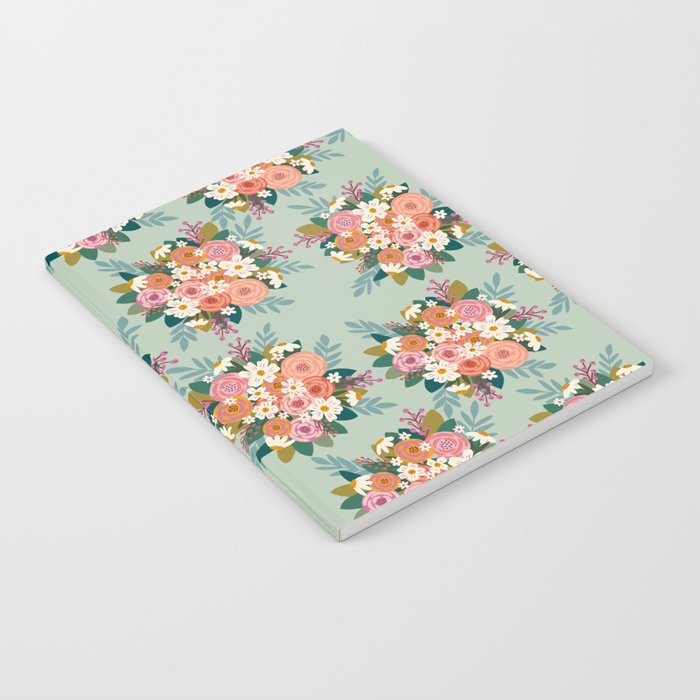 Flower bouquet pattern  Notebook Gallery Image 1