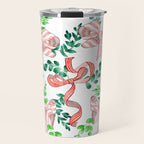 Whimsical Cheerful Bows Plants II Travel Mug Gallery Image 1