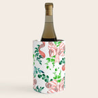 Whimsical Cheerful Bows Plants II Wine Chiller Gallery Image 2