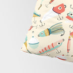 Fishing Lures Pillow Sham Gallery Image 4