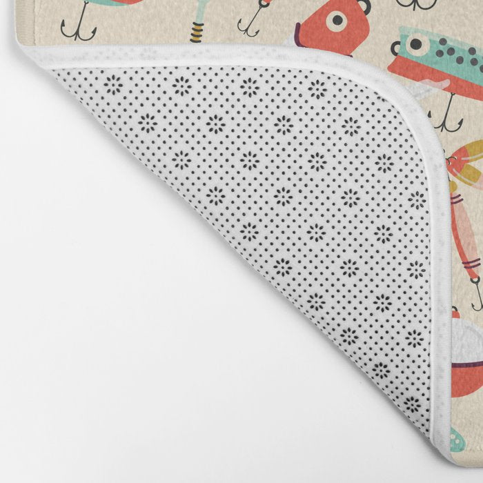 Fishing Lures Bath Mat Gallery Image 2
