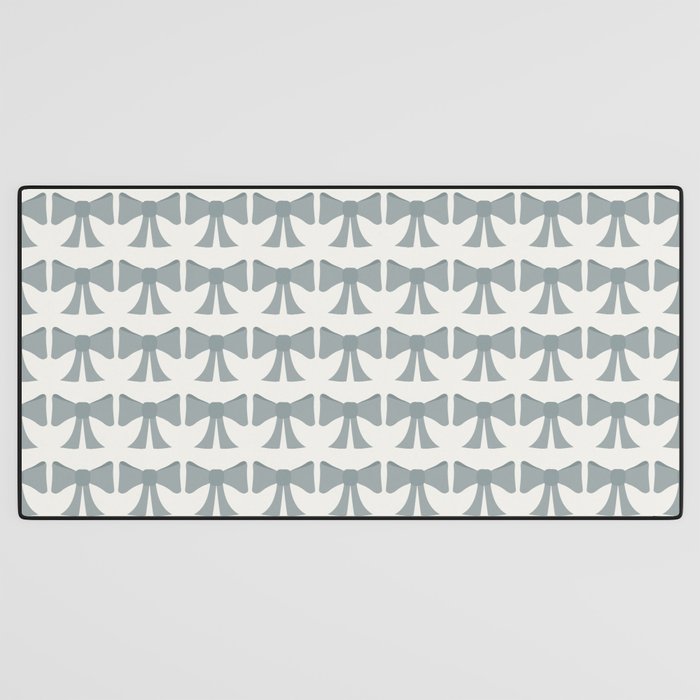 Vintage Bows XII Blue Sage Desk Mat Gallery Image 3