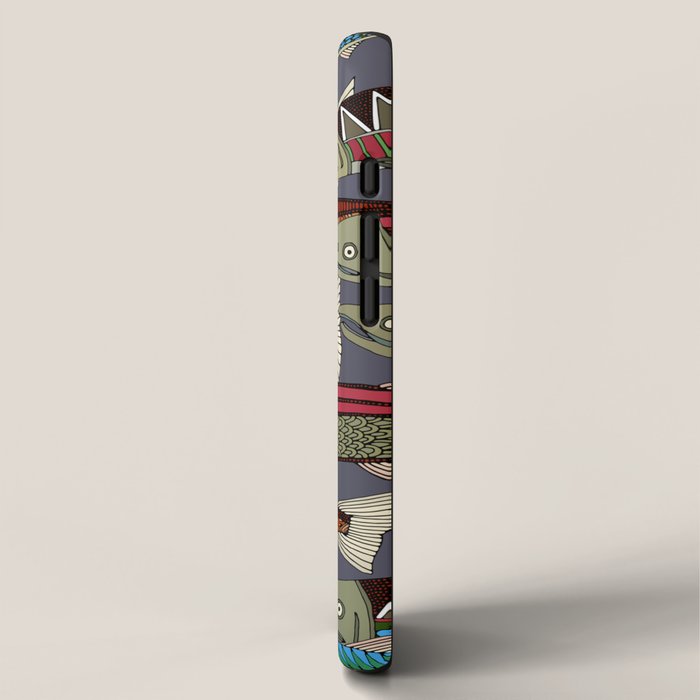 Alaskan salmon dusk iPhone Case Gallery Image 2