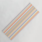 Classic Stripes XXIII - Retro Summer Yoga Mat Gallery Image 1