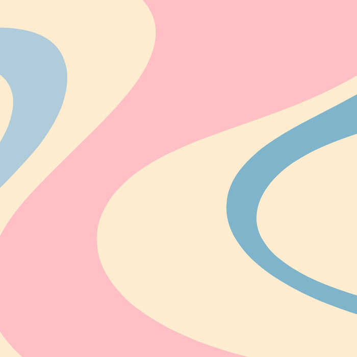 Pastel Abstract Trippy Dream Retro Contemporary Pattern Pink Blue Green Coffee Mug Gallery Image 2