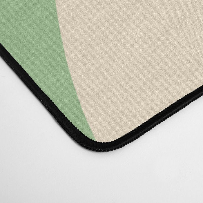 Pastel Abstract Trippy Dream Retro Contemporary Pattern Pink Blue Green Desk Mat Gallery Image 4