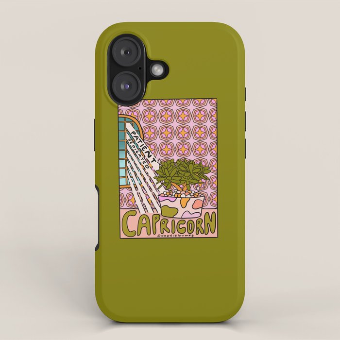 Capricorn Plant iPhone Case Gallery Image 1