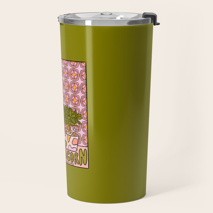 Capricorn Plant Travel Mug Gallery Image 2