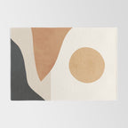 Minimal Abstract Art Landscape 9 Rug Gallery Image 2