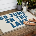 Go Jump In The Lake Outdoor Rug Gallery Image 2