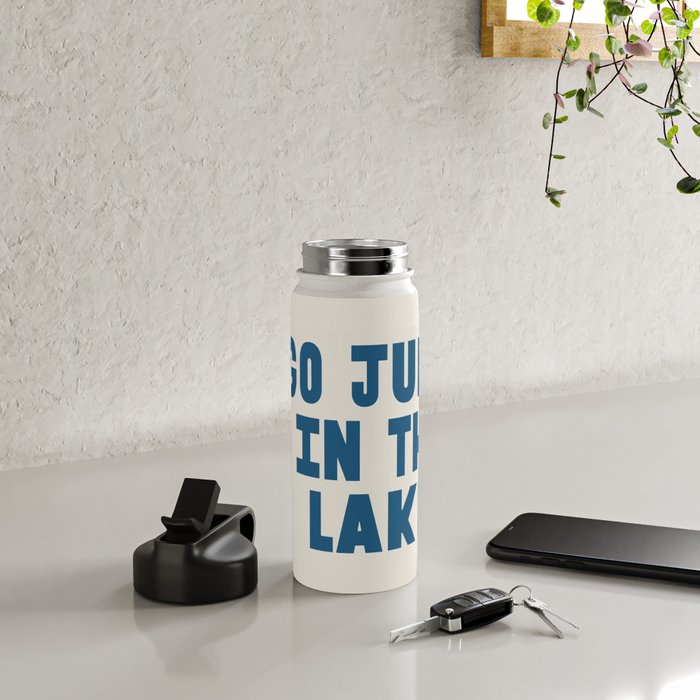 Go Jump In The Lake Water Bottle Gallery Image 5